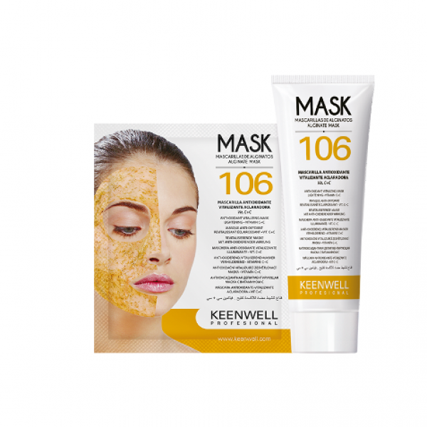 Mask 106 Mascarilla Anti-oxidante Vitalizante Aclaradora Vitamina C+C 9 Unid.