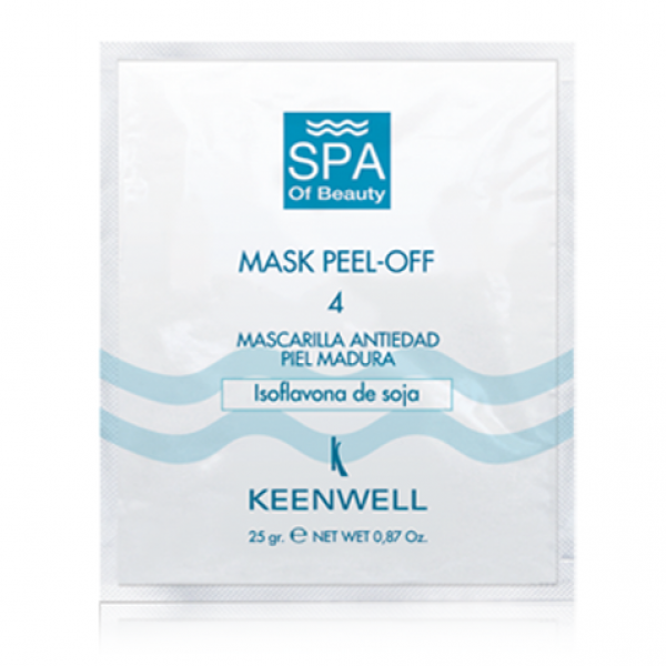 MASK Peel-Off 4 Antiedad Piel Madura Isoflavonas12 X 25 GR